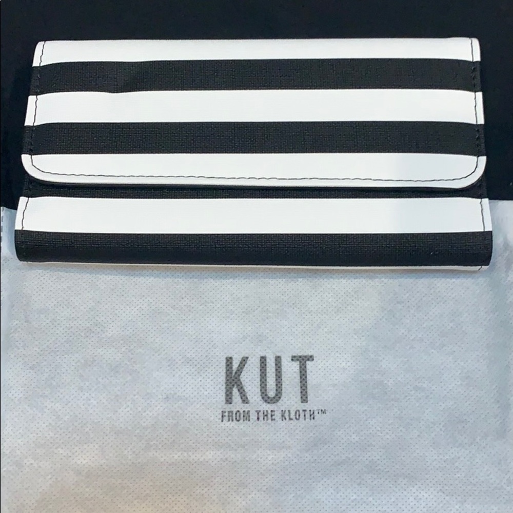 Kut from the Cloth striped wallet